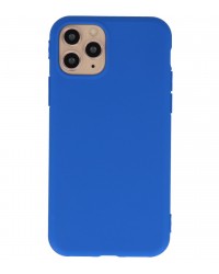 iPhone 11 Pro Max - Siliconen premium blauw 