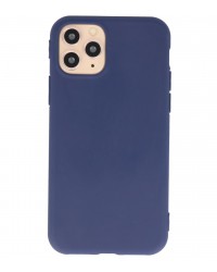 iPhone 11 Pro Max - Siliconen premium donker blauw