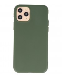 iPhone 11 Pro Max - Siliconen premium donker groen