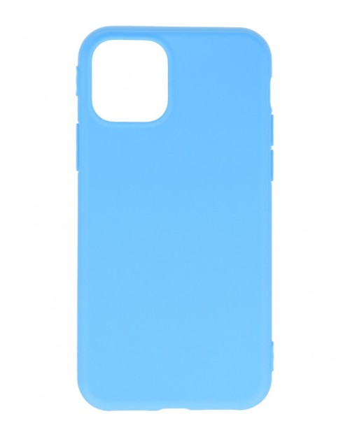 iPhone 11 Pro Max - Siliconen premium licht blauw