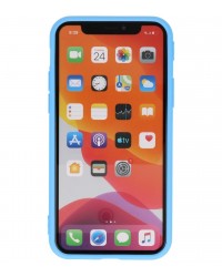 iPhone 11 Pro Max - Siliconen premium licht blauw