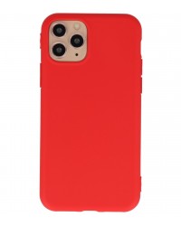 iPhone 11 Pro Max - Siliconen premium rood
