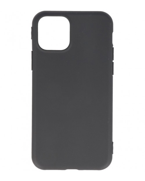 iPhone 11 Pro Max - Siliconen premium zwart