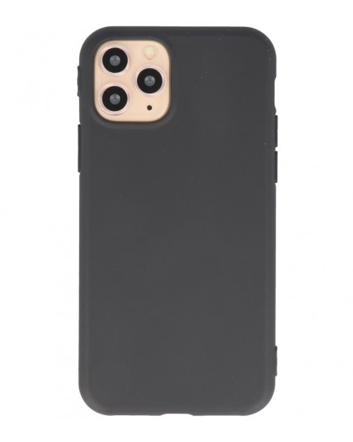 iPhone 11 Pro Max - Siliconen premium zwart