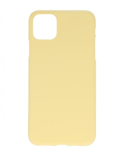 iPhone 11 Pro Max - Siliconen geel