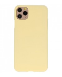 iPhone 11 Pro Max - Siliconen geel