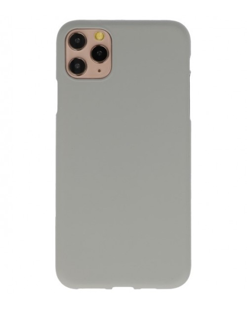 iPhone 11 Pro Max - Siliconen grijs