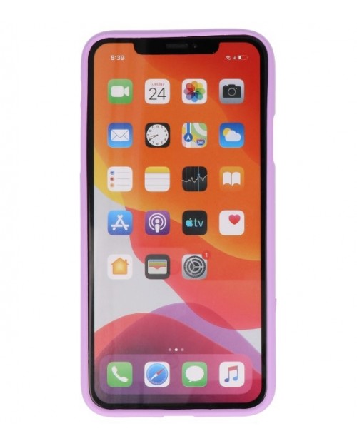 iPhone 11 Pro Max - Siliconen paars