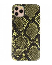 iPhone 11 Pro Max - Siliconen slangen donker groen 