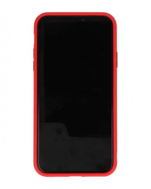 iPhone 11 Pro - Siliconen hardcase rood