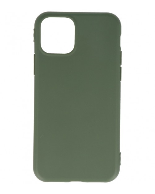 iPhone 11 Pro - Siliconen premium donker groen