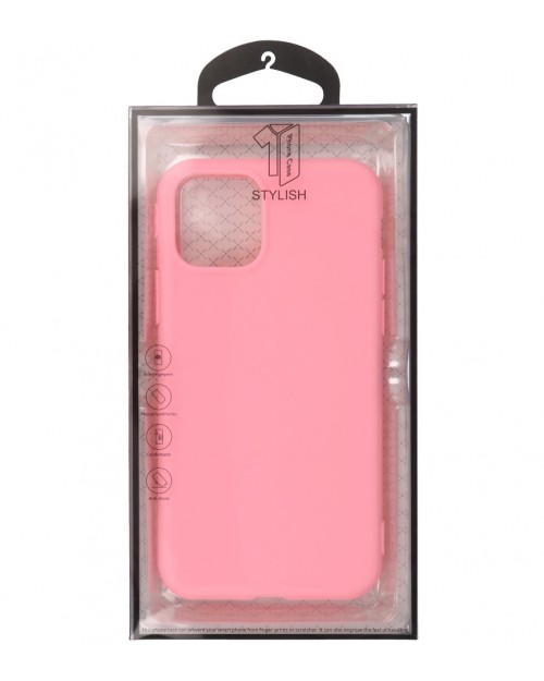 iPhone 11 Pro - Siliconen premium roze 