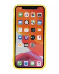 iPhone 11 - Siliconen premium geel