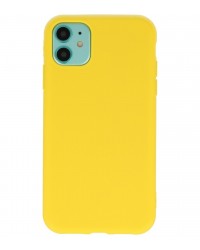 iPhone 11 - Siliconen premium geel