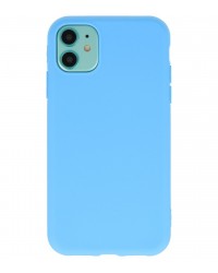 iPhone 11 - Siliconen premium licht blauw 