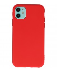 iPhone 11 - Siliconen premium rood