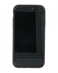iPhone 11 - Siliconen hardcase zwart