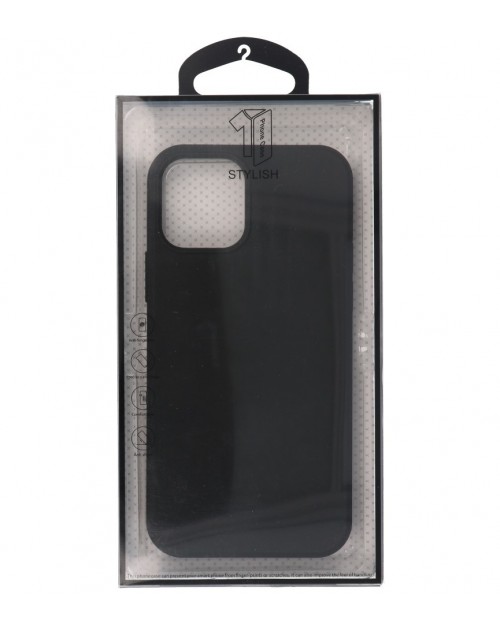 iPhone 12 Pro - Siliconen zwart