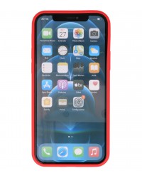 iPhone 12 mini - Siliconen rood