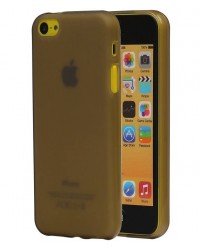 iPhone 5 SE - Siliconen transparant grijs 