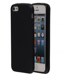 iPhone 5 - Siliconen zwart 