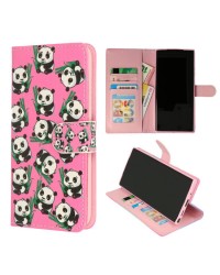iPhone 6 / 6s - Boekhoes Panda Roze