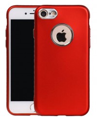 iPhone 7 / 8 / SE 2020 - Siliconen design rood