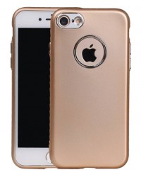 iPhone 7 / 8 Plus - Siliconen design goud