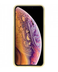 iPhone XS Max - Siliconen geel